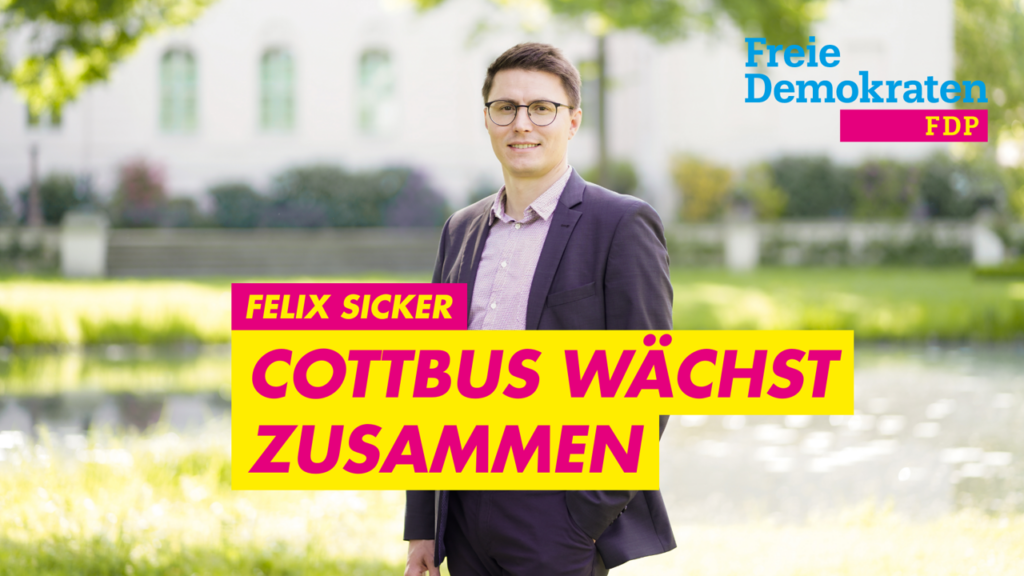 NL Aktuell: FDP-Kandidat Felix Sicker in Wahlkampf gestartet